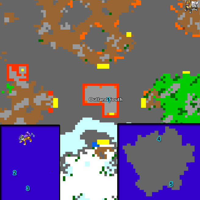 Outland South Map