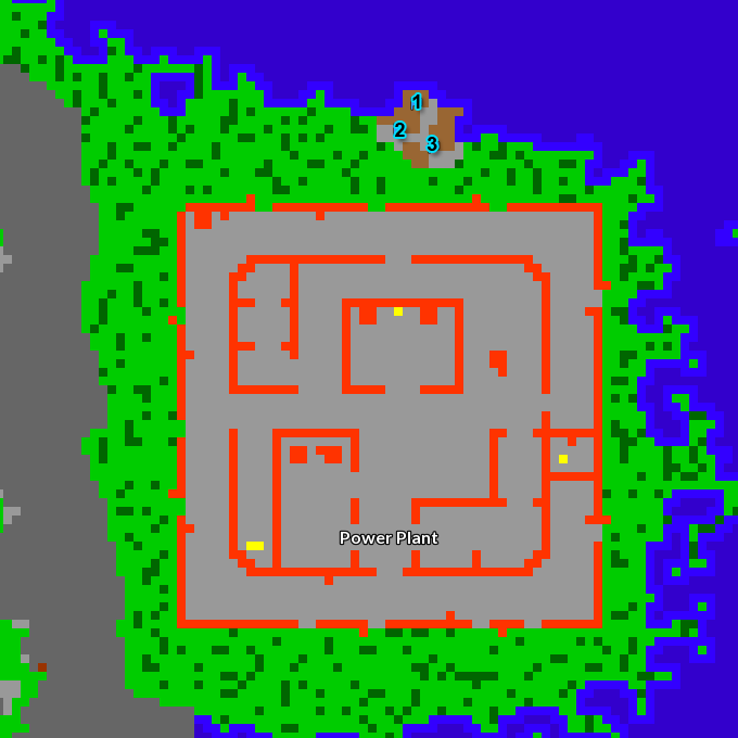 Power Plant Map
