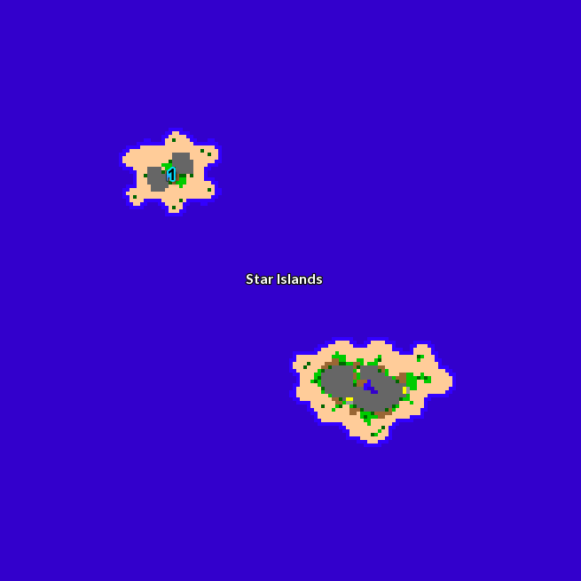 Star Islands Map