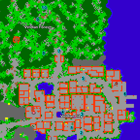 Viridian Map